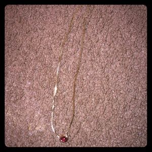 💓pink stone necklace💓